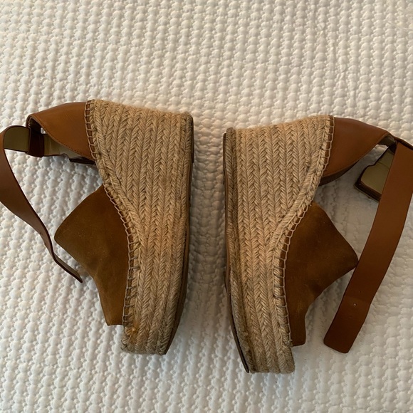 Marc Fisher Brown Platform Espadrilles - Picture 3 of 6